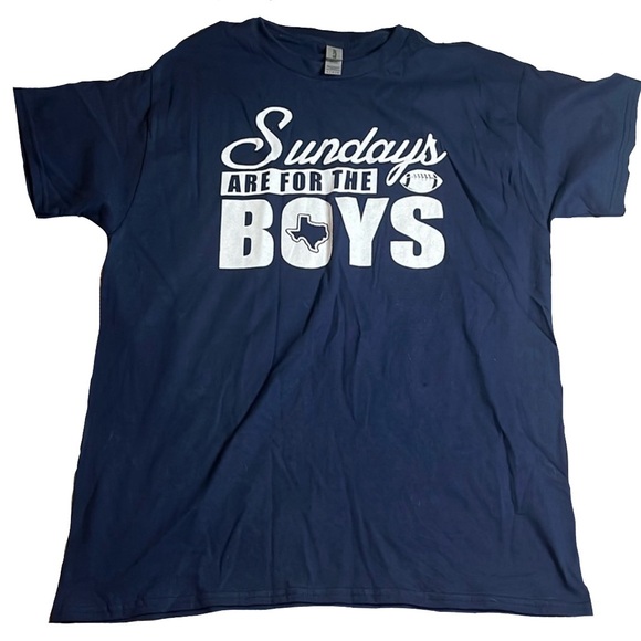 Dallas Cowboys Football Men’s Large Navy T Shirt - Picture 5 of 5